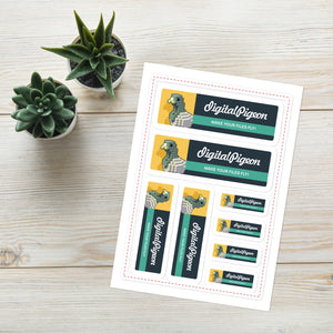 Sticker Sheet / Social Digi